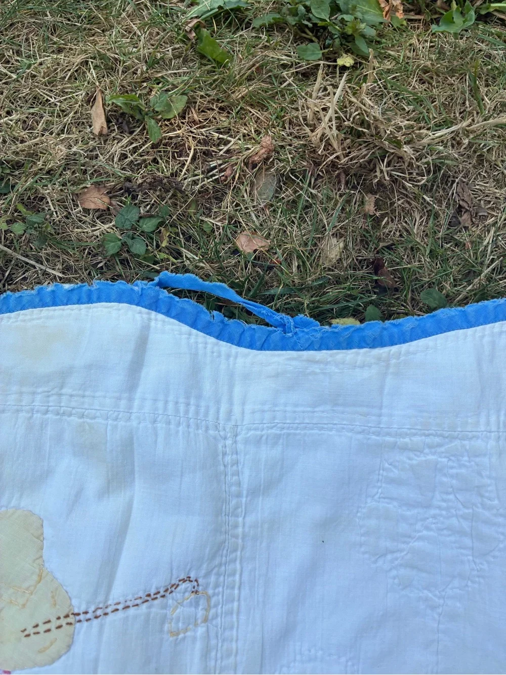 Antique quilt overall Sam